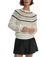 Varley Padbury Pointelle Knit Sweater