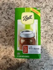 Ball | mason jar lids and rings new