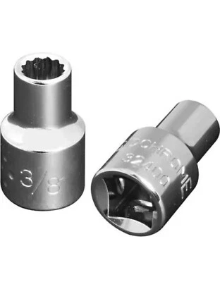 Sidchrome 3/8'' 1/2'' 12 Point Drive Socket - SCMT32400