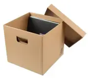 JELMAICA 12 inch Vinyl Record Storage and Moving Boxes. Set of 8 Boxes.