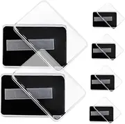 ADOCARN Box Manicure Set Display Box Nail Polish Kit Fake Nails Nail Kits Nail Gel Kit False Nails Come Kit Gel Nail Kit Nail Tools for Nail Art Nail Packaging for Press Ons Silver Acrylic