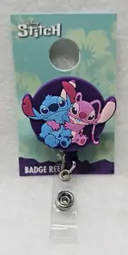 Disney Stitch and Angel Badge Reel, 22"/New