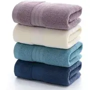 100% Cotton Face Towels, Ultra Soft and Highly Absorbent Towels for Bathroom, Gym, Shower, Hotel, and Spa (Pink + Blue + Yellow + Green)