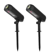 2Pcs Solar LED Spotlight Spot Light Garden Path Landscape Tree Spot Light