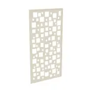 ProtectorAl 300-940w x 941-1840h Surfmist Squares Framed Composite Decorative Panel