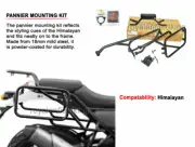 Genuine Royal Enfield Himalayan Pannier Rails + Free Filter