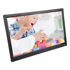 17.3in HD Digital Photo Album Frame Video Music Player With Remote Control Bus