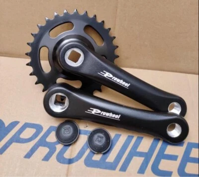 Bicycle Crank 127mm Crankset 28T Chainring For Folding Bike BMX Children Bike