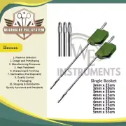 Liposuction MicroAire Cannulas with Pal-Type Fitting, Single Basket Style