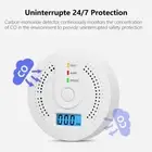 New Carbon Monoxide Detector Warning Alarm Sensor LED Digital Battery Powered