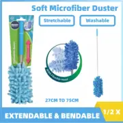 Extendable Detachable Soft Duster Bendable Head for Home Cleaning Tool Washable