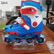 2x Skates Display Stand for Kids Adults Organizer Roller Skates Storage Rack