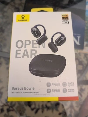 Baseus Bowie MF1 Open Ear Clip-On Earbuds (New)