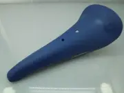 New Kashimax AMXC Aero Plastic BMX Seat Old School AMXC BLUE