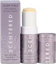 [Scentered] SLEEP WELL Aromatherapy Essential Oils Balm Stick - Sleep Aid for Restful Sleep - All-Natural Blend of Lavender, Chamomile, Ylang Ylang Essential Oil - Relaxation Gifts for Women