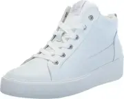 Brand New Naturalizer Womens Morrison Mid High Top Fashion Sneaker White US 9.5