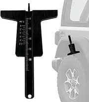 Tire Depth Gauge Tool - Auto Wheel Tire Tread Depth Gauge,Tyre Wear Measure Tool Depthometer Thread Safety Inspection for Wheel Van Trailer Motorcycle