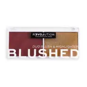 Revolution Relove Colour Play Blushed Duo - (5.8gm) Free Shipping