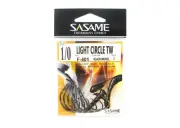 Sasame F-401 Light Circle TW Bait Hook Size 1/0 (4539)