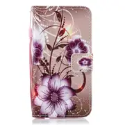 Lotus Pattern Horizontal Flip Leather Case for Samsung S6, with Holder & Card Slots & Wallet