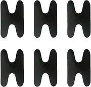[Generic] Adhesive Ski Boot Fit Pads - Set of 6 Foam Ankle Pads for Snowboard and Ski Boots, Insoles for Men and Women, Comfortable Fit, Pressure Relief, Protection
