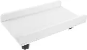 FOYTOKI Computer Tower Stand with Wheels Holder for Multi Functional Under Desk Storage Easy to Clean Tray Sturdy and Design