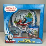 Thomas The Tank Engine & Friends 3-Piece Dinnerware Set from Pecoware NEW