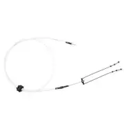 KINK BIKES ONE PIECE BMX BRAKE CABLE WITH STRAP- Replacement for Kink Bike-WHITE