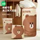 ⭐LINE FRIENDS 真空袋 壓縮袋 抽氣 衣服收納 被子收納 收納袋 BROWN 熊大