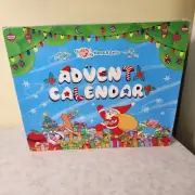 Bees & Ants Christmas Advent Calendar. 24 days of toys 13x11x3 Blue Box