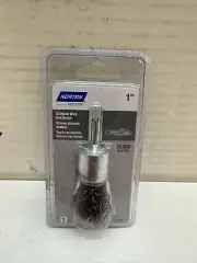 Norton Crimped Wire End Brush 1” 39094