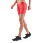 Skins Compression DNAmic Force Red Womens XS Half Tights Activewear/Base Layer