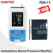 Ambulatory Blood Pressure Monitor NIBP Holter ABPM50 USB Software 24 Hour Record