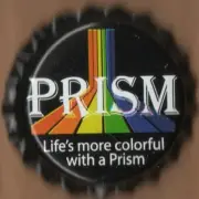 USA Plastic Lined Beer Crown Bottle Cap: Prism Brewing