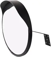 Convex Mirror-Adjustable Acrylic Safety Mirror-Wide View Garage Mirror for Parking,Traffic,Warehouse,Blind Spot,Office Easy to Use