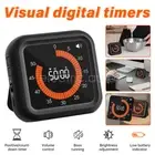 Visual Digital Timer for Kitchen Cooking Office Study Electronic Stopwatch