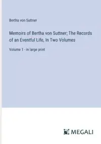 在飛比找博客來優惠-Memoirs of Bertha von Suttner;