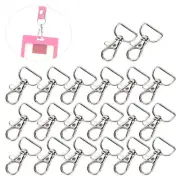 20Pcs Lobster Clasp Zinc Alloy Rotating Clasps Lanyard Snap Hook Luggage Decor