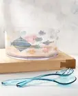 The Cellar Acrylic Salad Bowl with Servers (retail $66)