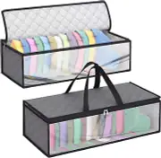 Fixwal 2 Pack Hat Storage Bag for Baseball Caps Hat Organizer Case Hat Holder