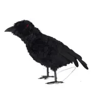 Luminous Simulate Animal Shape Hanging Pendant Halloween Haunted House Bar Decor Glowing crow