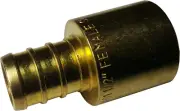 100 PIECES 1/2" PEX X 1/2" FEMALE SWEAT ADAPTERS BRASS CRIMP FITTINGS - BRASS