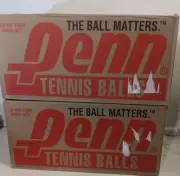 2case Lot Penn Championship Tennis Balls 3Ball Case Pack Extra Duty Felt48 Cans.