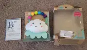 B. baby Light Up Cloud Rattle Rain Glow Squeeze Battat