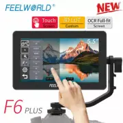 FEELWORLD Type C F6 Plus V2 6" Touch Screen Field DSLR Monitor 3D Lut Waveform
