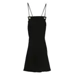 [Cult Gaia] Cult Gaia Cici Button-detail Dress 8 US BLACK