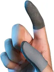 -Finger Case, Small Lightweight Thumb Sleeves, Finger Covers Fingertips Gliding Operation Level High Elasticity Touch Screen Finger Cover Prevent Fatigue