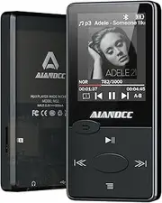 128GB Mp3 Player with Bluetooth 5.3 HiFi Sound, Mp3 Player with FM Radio, Mini Music Player for Kids Adults, Earphones Included, TF Card can be Inserted