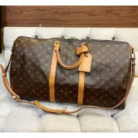 在飛比找蝦皮購物優惠-（已售出）Lv 二手真品 keepall 55 cm 背帶款