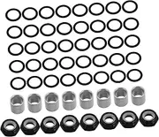 BCOATH 1 Set Skateboard Accessories Screws Skateboard Bushing Skateboard Washers Surfboard Repair Kit Fin Compatibility Kit Skateboard Truck Nuts Accessories Skateboard Tool Kit Iron